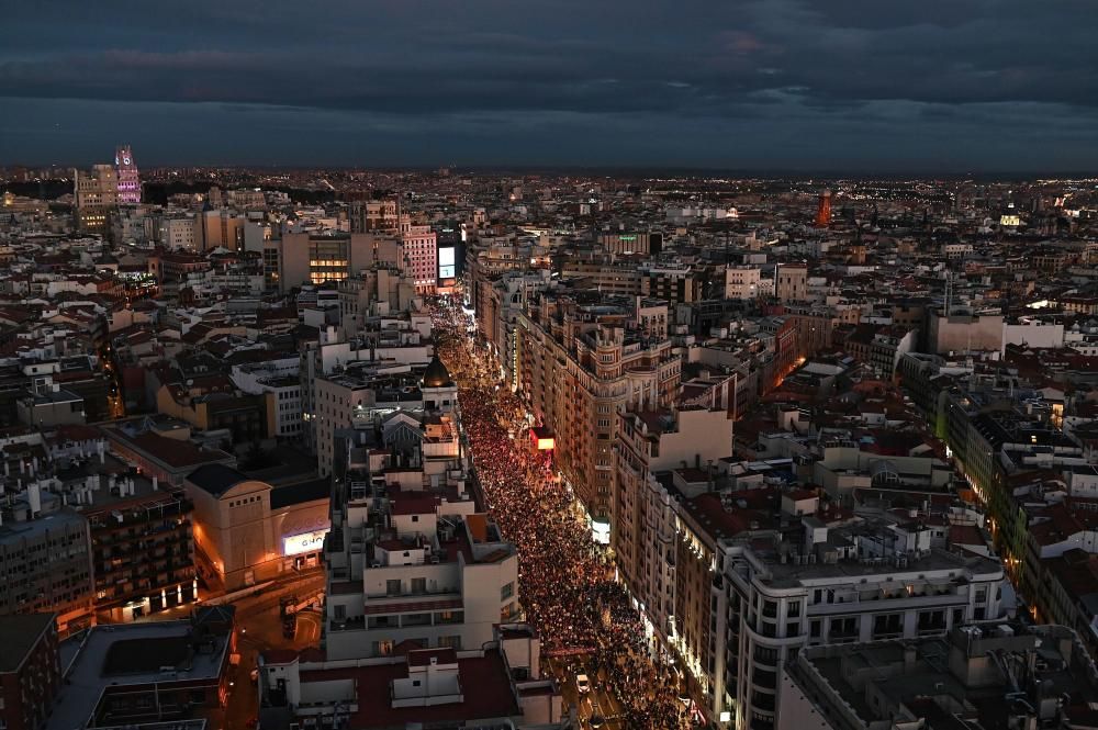 Manifestación en Madrid