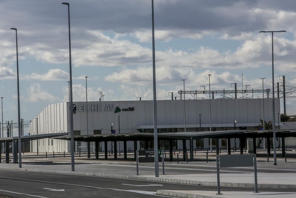 La estación del AVE en Elche