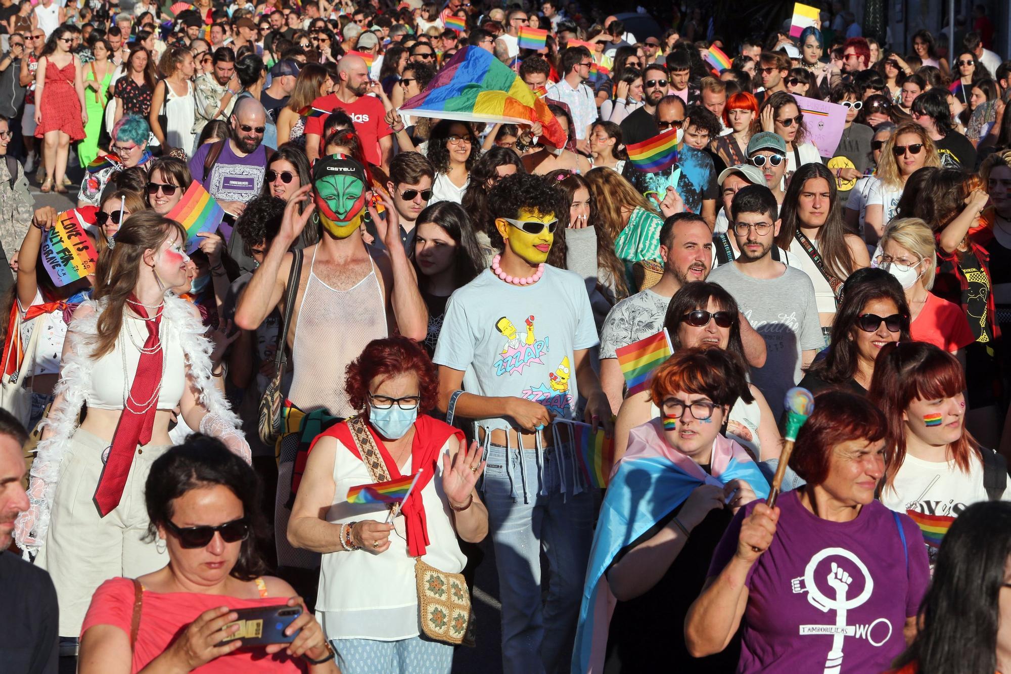 Paso firme en defensa de los derechos LGTBI en Vigo