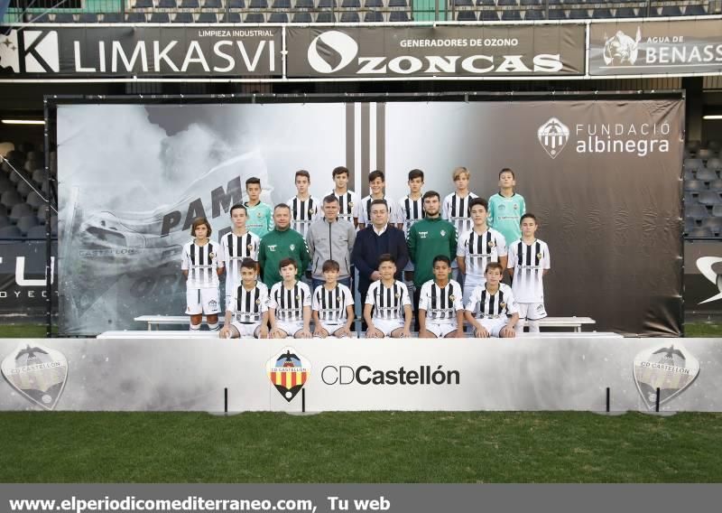 Presentación de la cantera del CD Castellón 2019-20