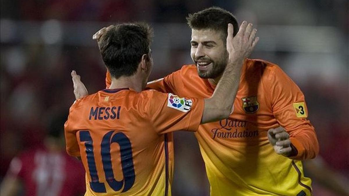 Messi y Piqué