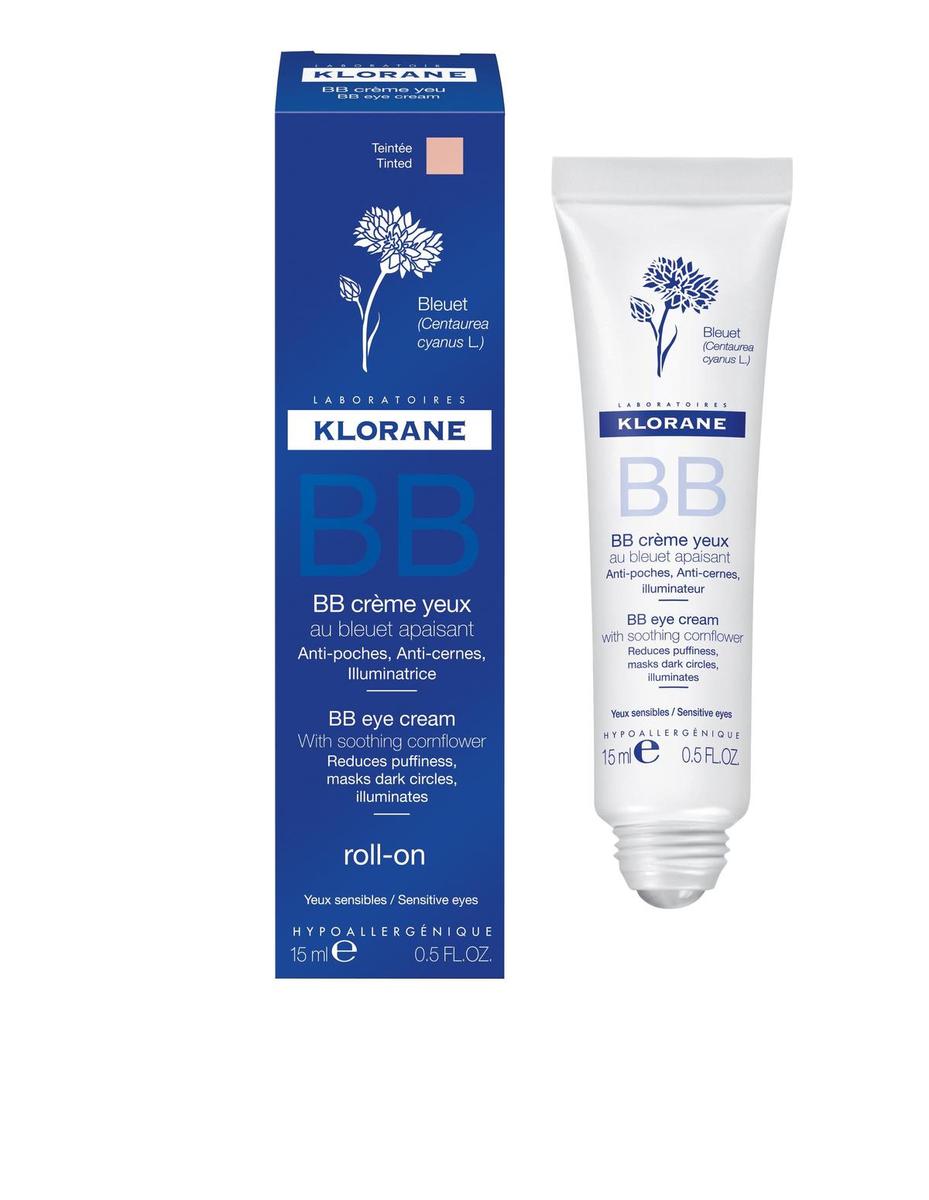 BB Cream para el contorno de ojos al aciano calmante, de Klorane