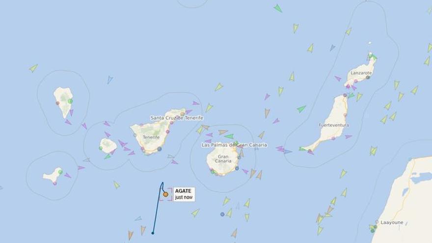 Sanctioned 'Ghost Ship' Loiters Off Canary Islands