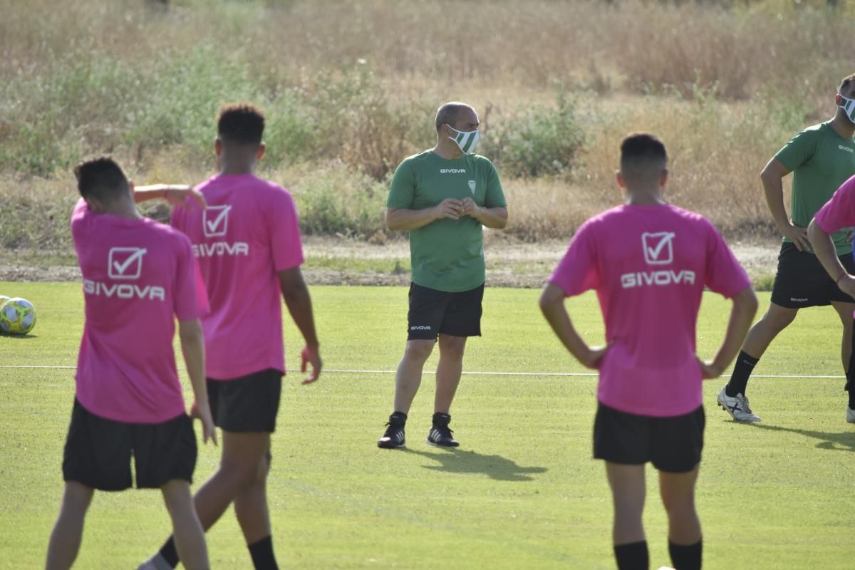 Juan Sabas regresa a los entrenamientos del Córdoba CF