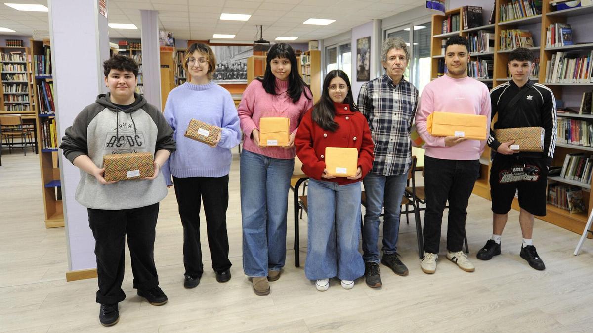 Entrega de premios de FP en el IES Aller Ulloa a finales de junio.