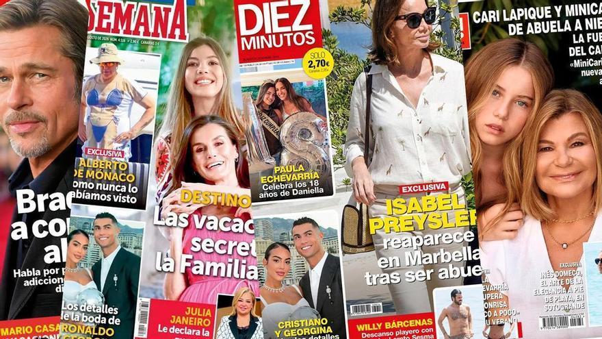 De las vacaciones griegas de la Familia Real al retiro asturiano de Paula Echevarría
