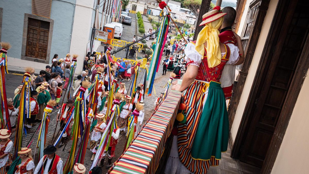 Romería de La Orotava, en una edición anterior.