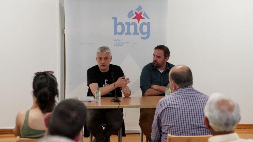 Charla de Bieito Lobeira en el museo municipal de Lalín