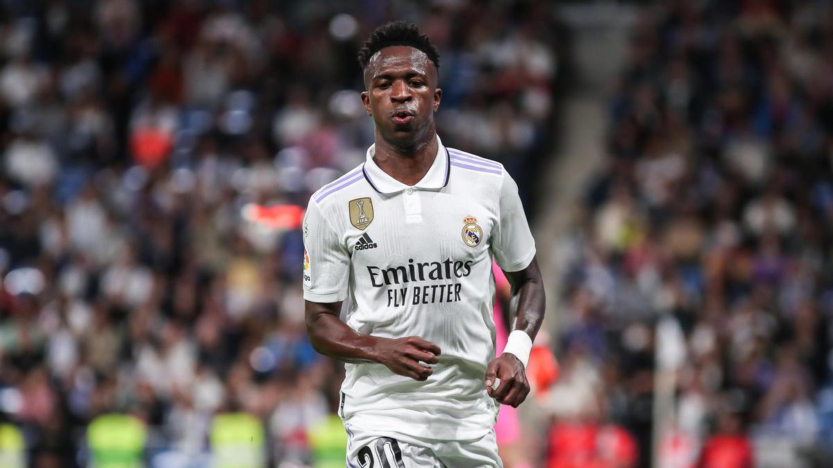 El jugador del reial Madrid Vinícius Jr.