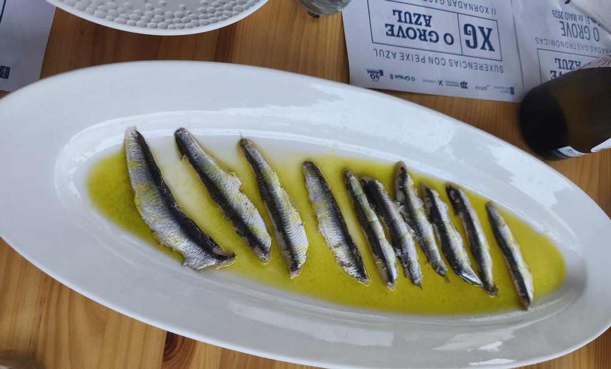 Boquerones en vinagre. Boquerones en vinagre.
