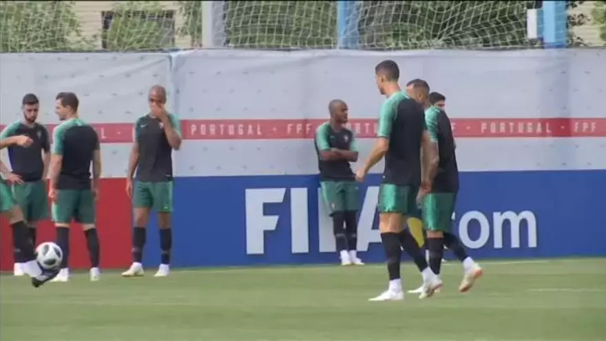 La Portugal de Ronaldo se prepara para el duelo ante Irán