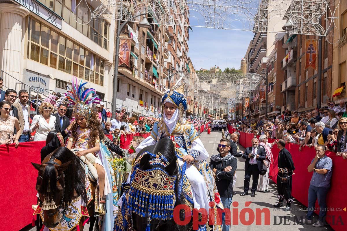 Desfile infantil del Bando Moro en las Fiestas de Caravaca
