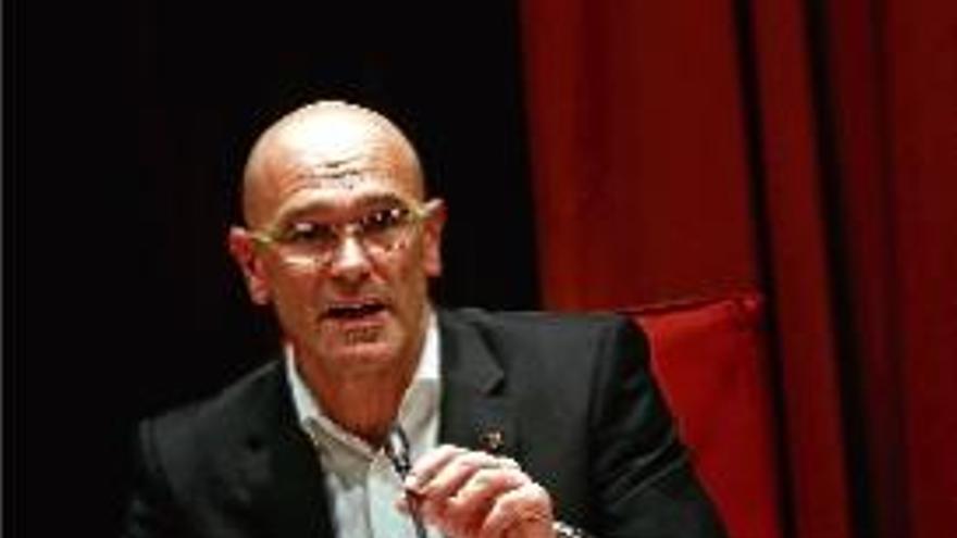 El conseller d&#039;Afers Exteriors,?Raül Romeva.