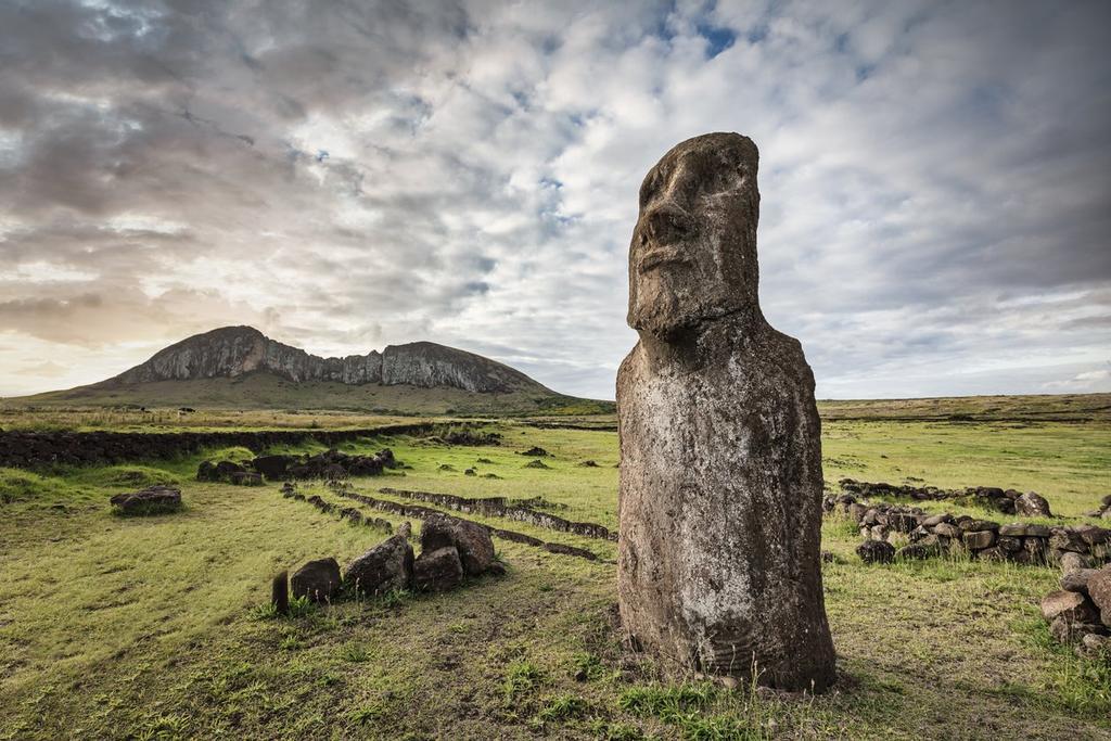 Isla de Pascua, Moáis