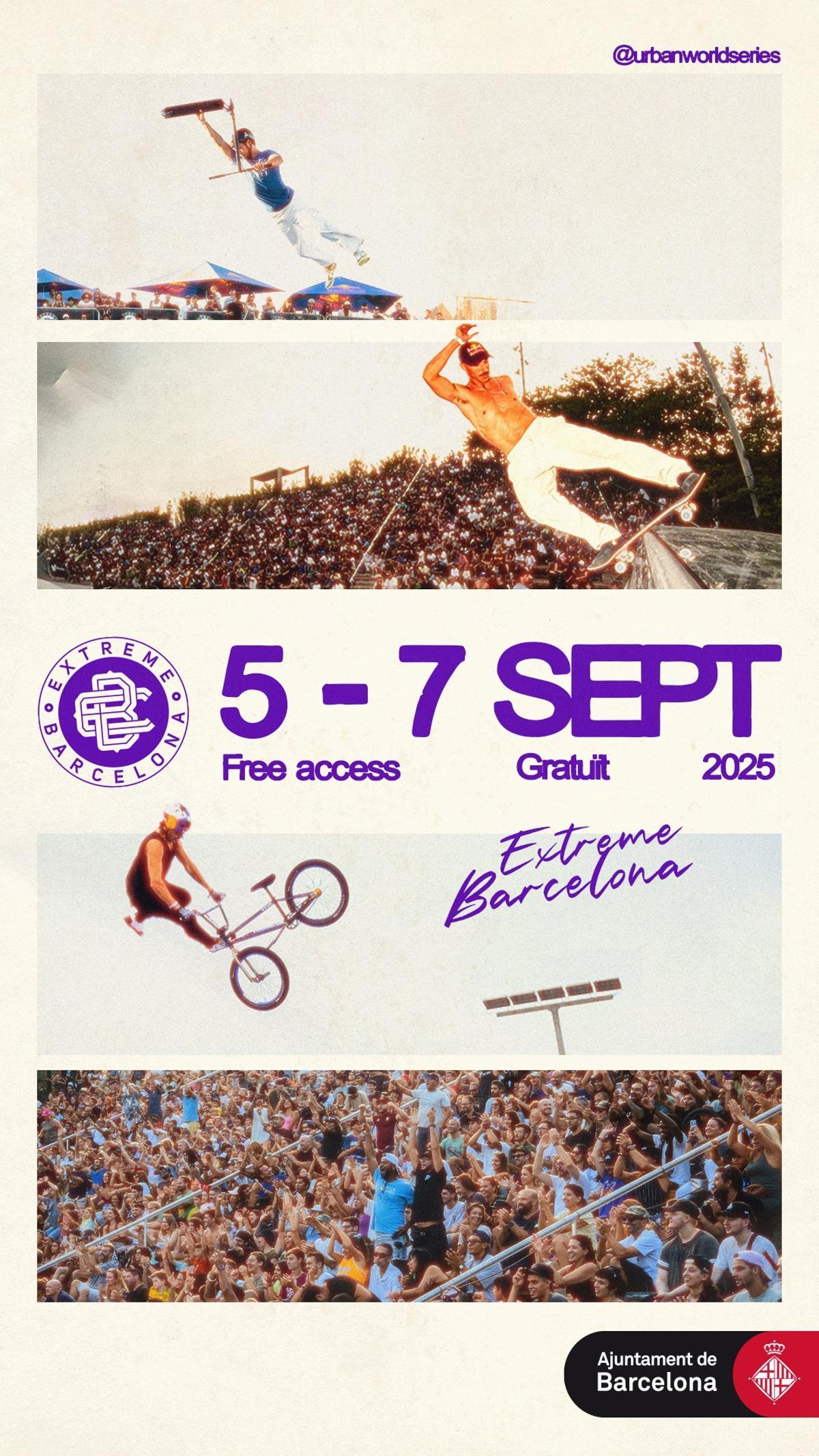 Cartel Extreme Barcelona 5 7 Sep 2025