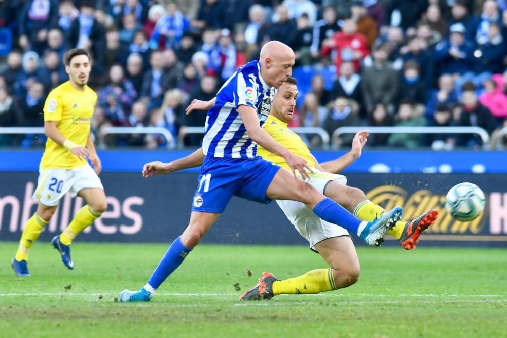 El Dépor le gana 1-0 al Cádiz