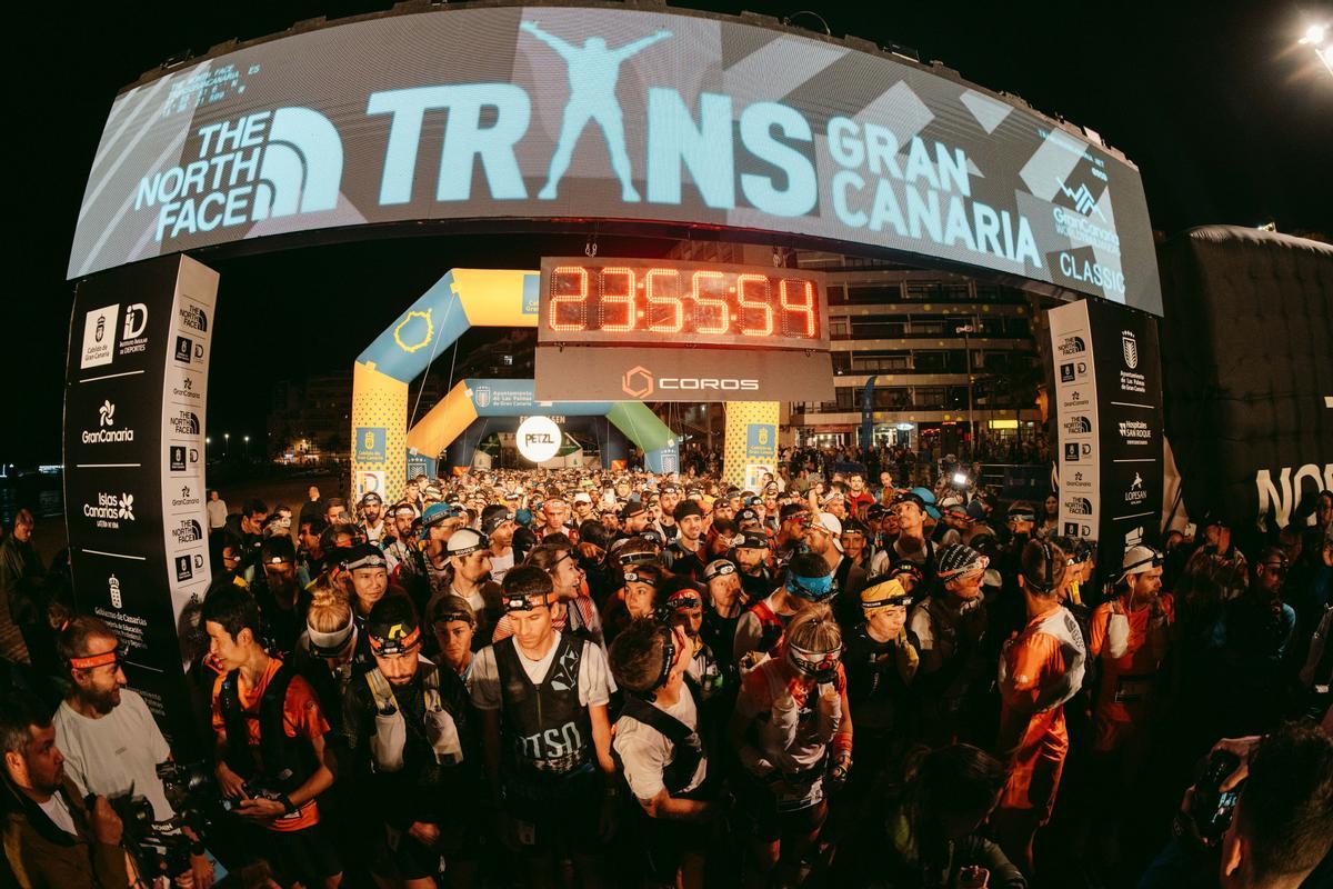 Imagen de la salida de la Transgrancanaria