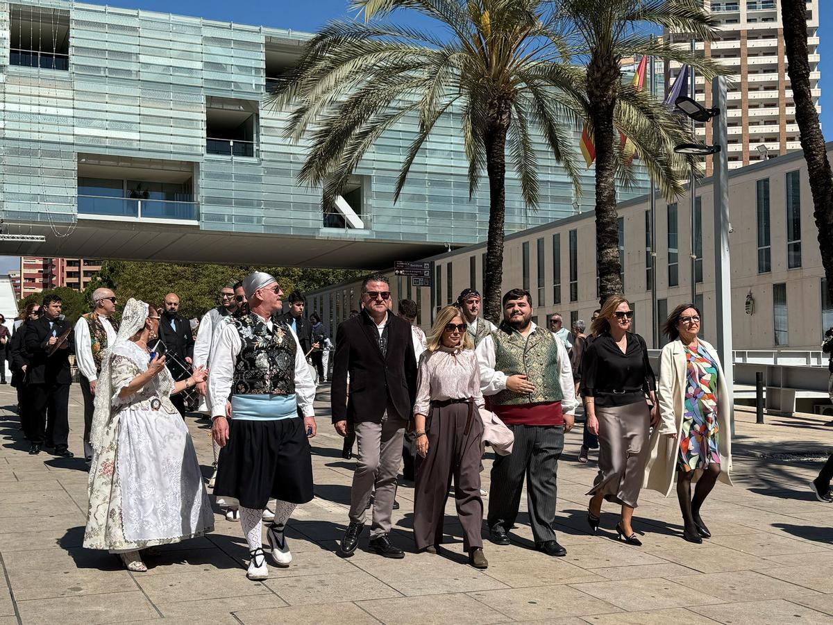 Otra imagen de las Fallas de este miércoles