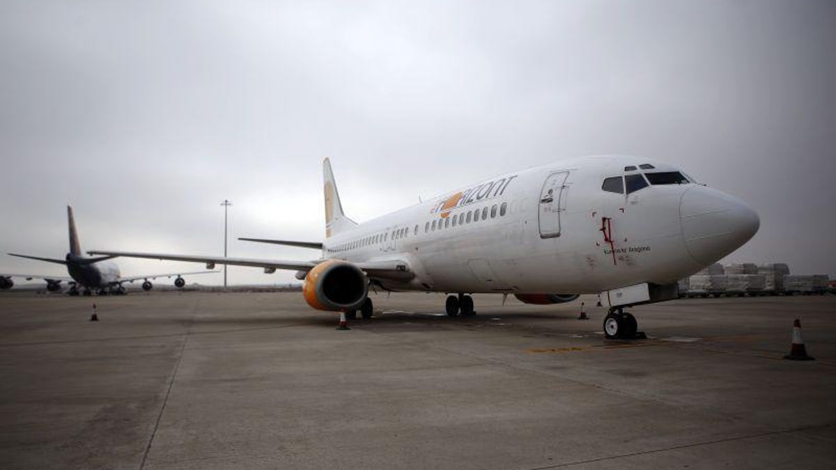 Un avión de Air Horizont.
