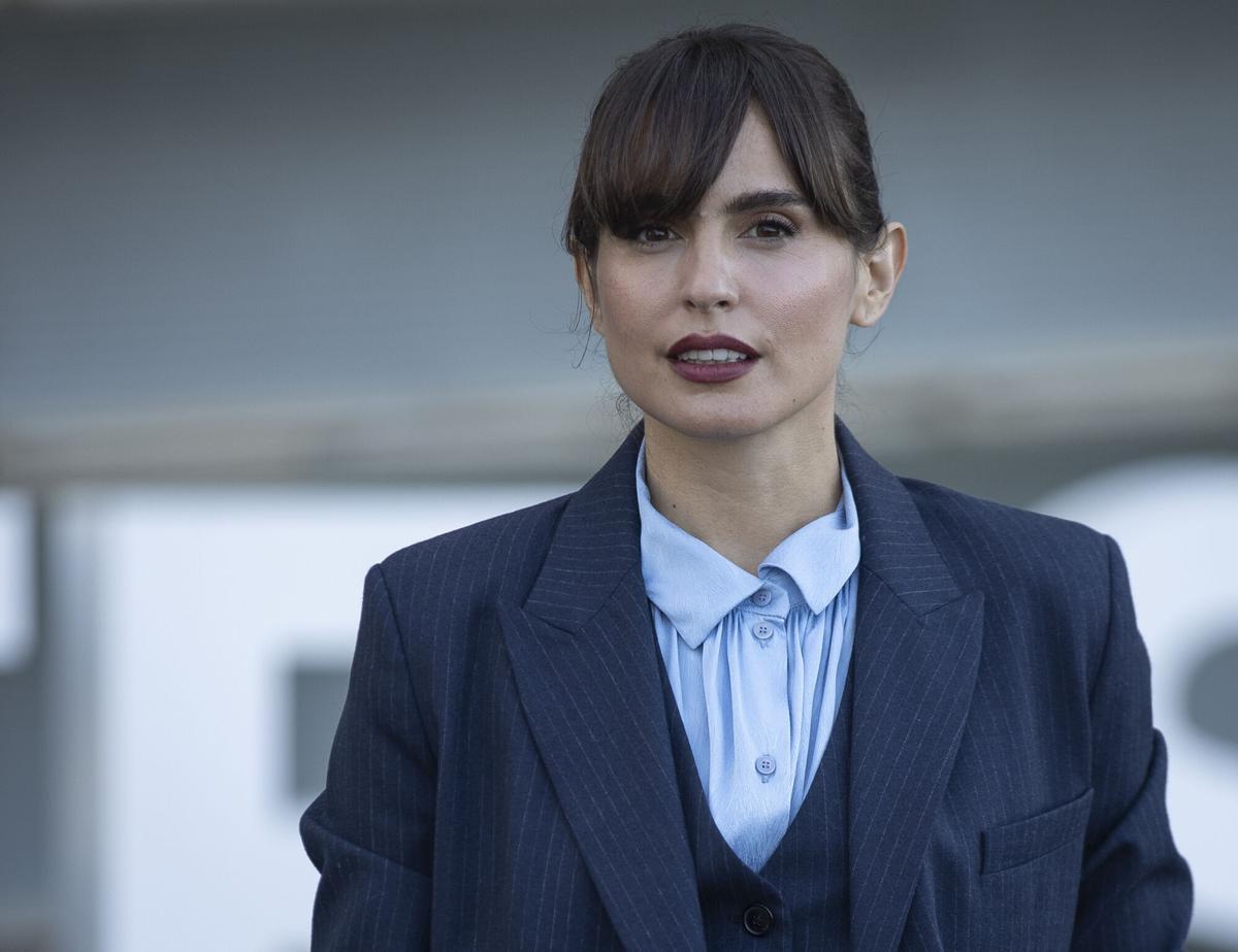 Verónica Echegui posa en él Festival de Cine de San Sebastián en 2022. EFE/Javier Etxezarreta