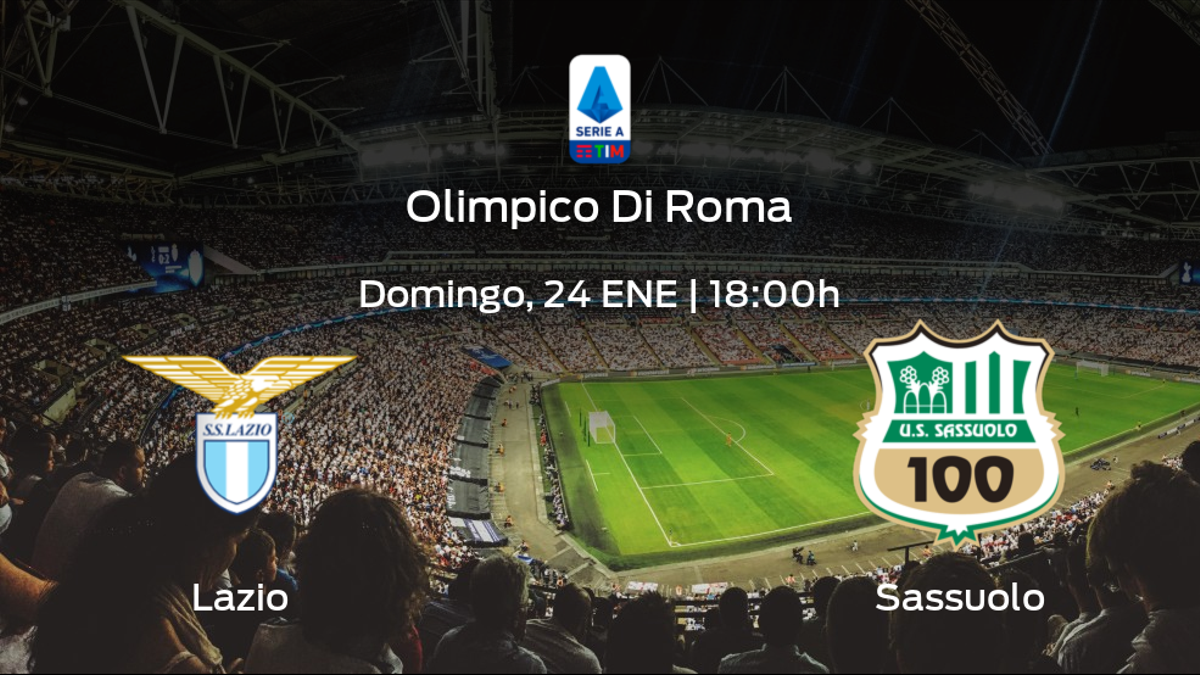 Previa del partido de la jornada 19: Lazio contra Sassuolo