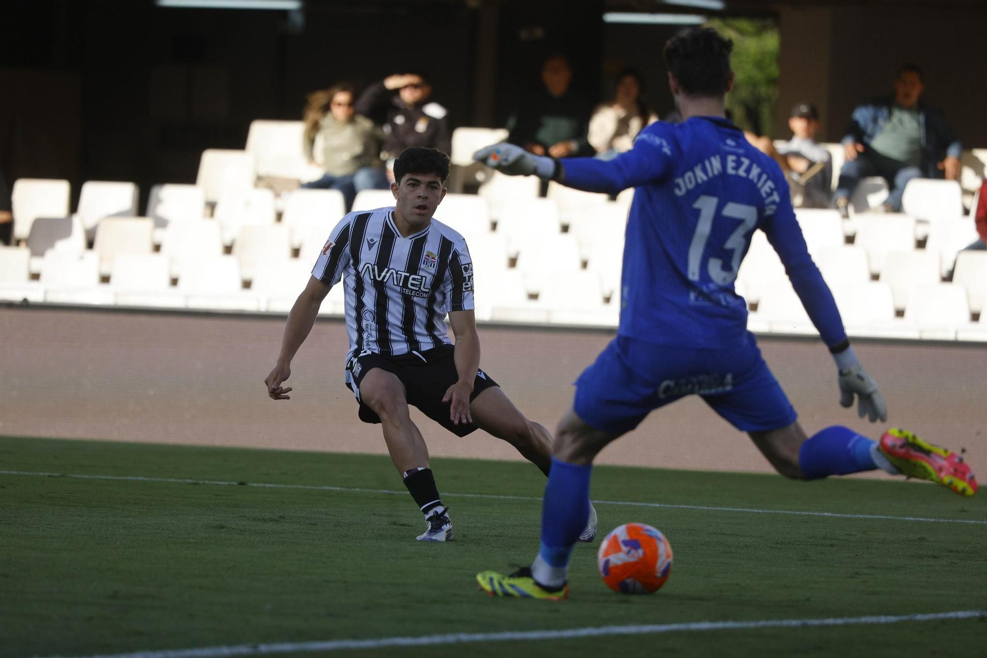 La victoria del FC Cartagena ante el Racing, en imágenes