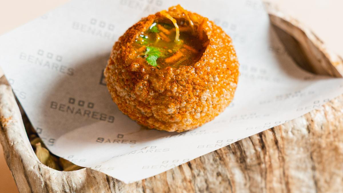 Panipuri en Benares Madrid.