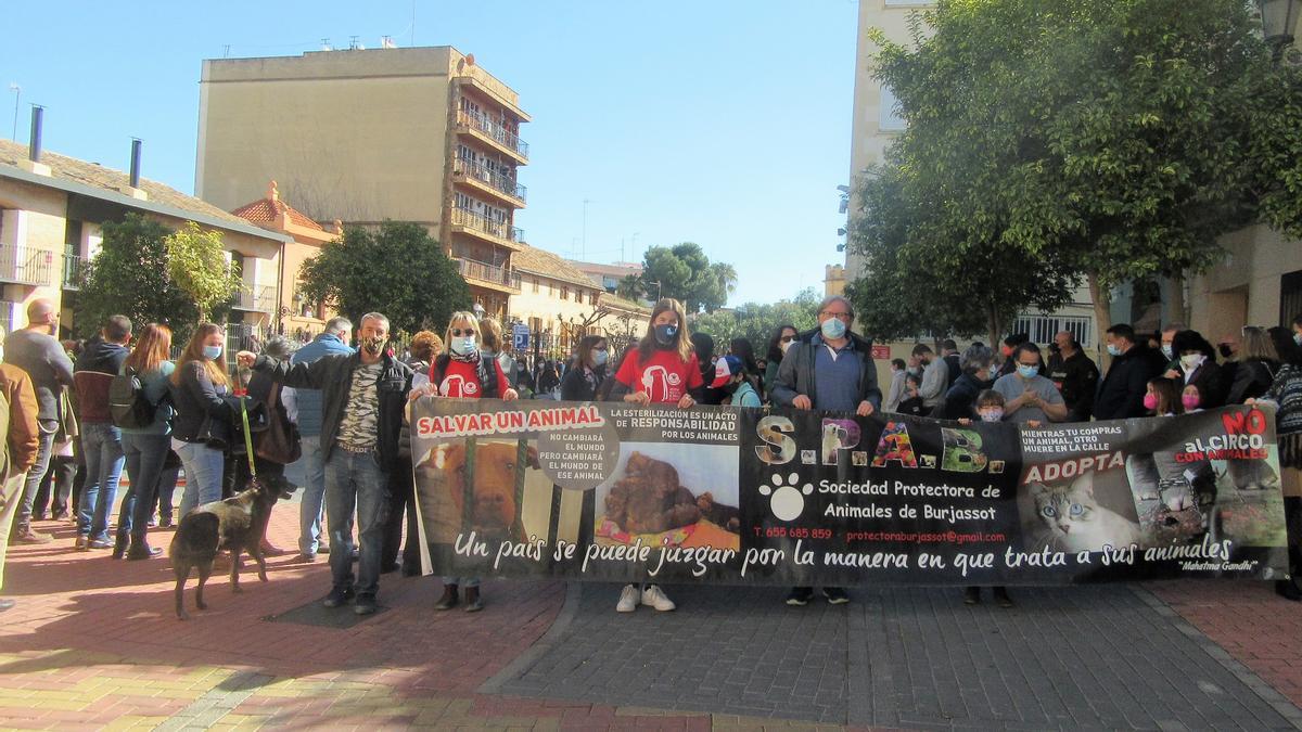 La SPAB en una de sus participaciones en la bendición de animales de San Antón.