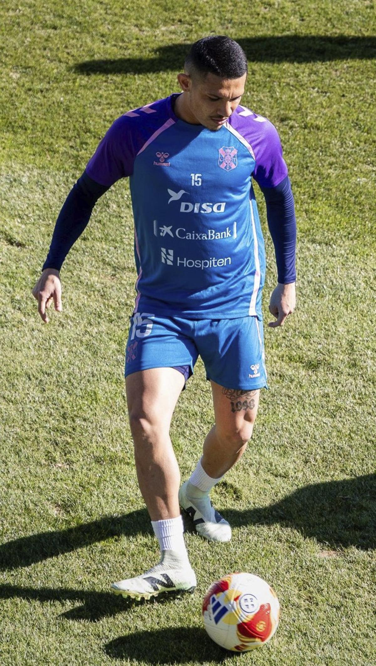 Fabricio Assis durante un entrenamiento. | CDT