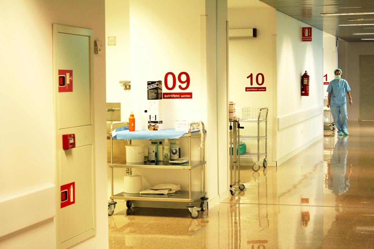 Quirófanos del Hospital Universitario del Vinalopó de Elche
