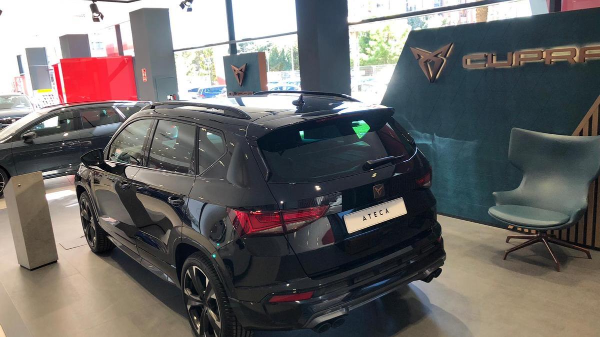 El Cupra Ateca ofrece una visión de altas prestaciones del segmento de los crossover de tamaño compacto.