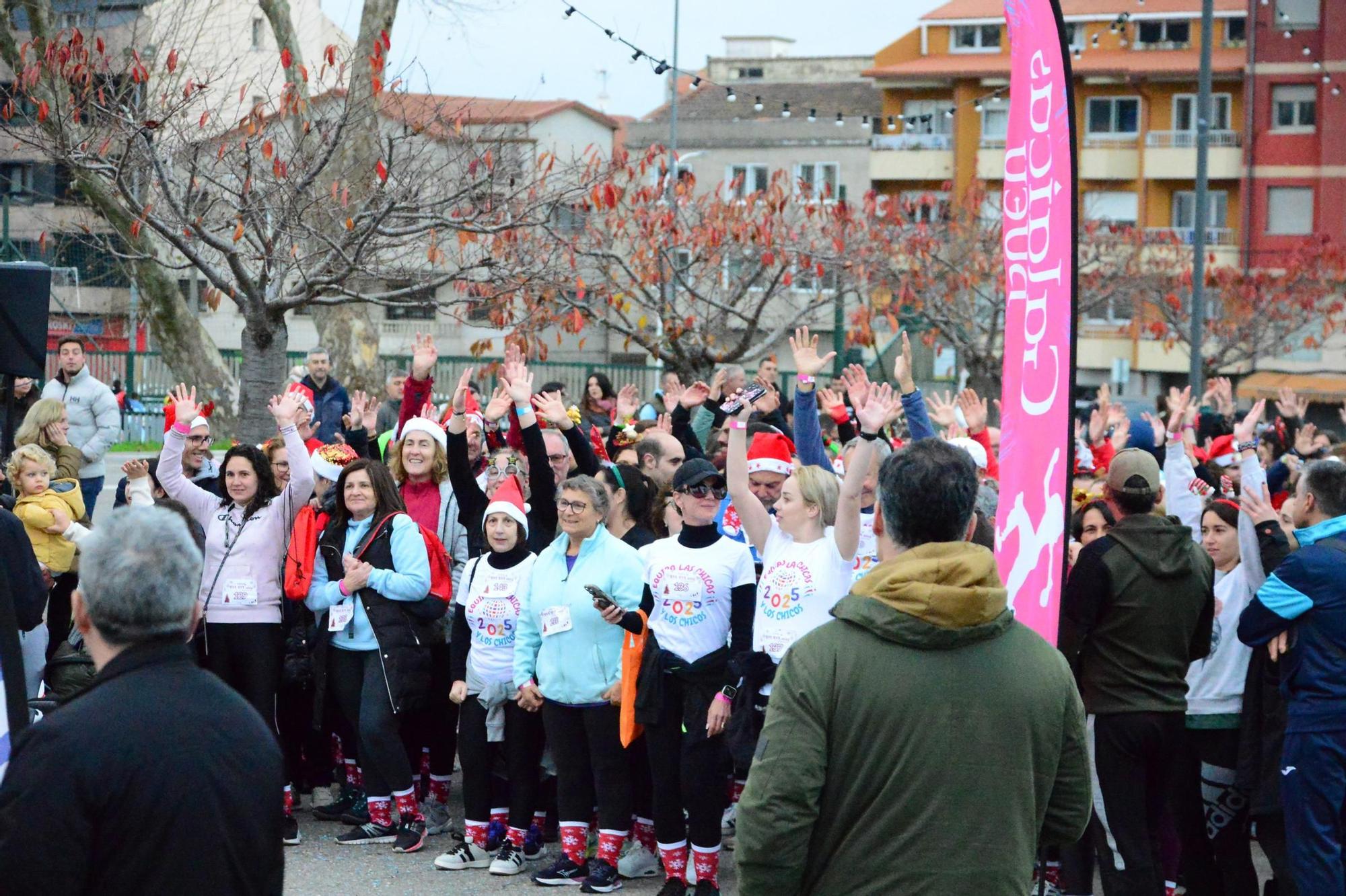 La carrera San Silvestre "Bye bye 2024" de Bueu en imágenes