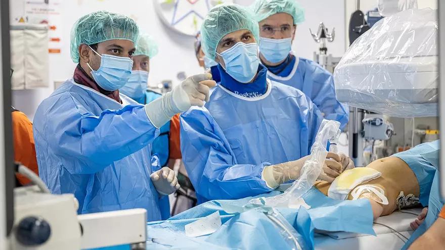 Primer cateterismo linfático pediátrico realizado con éxito en España en el Hospital Gregorio Marañón