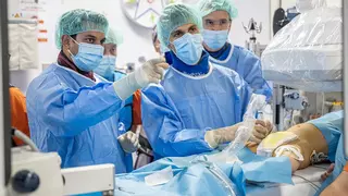 Hito en el Gregorio Marañón: se realiza en España el primer cateterismo linfático infantil a una niña con cardiopatía congénita