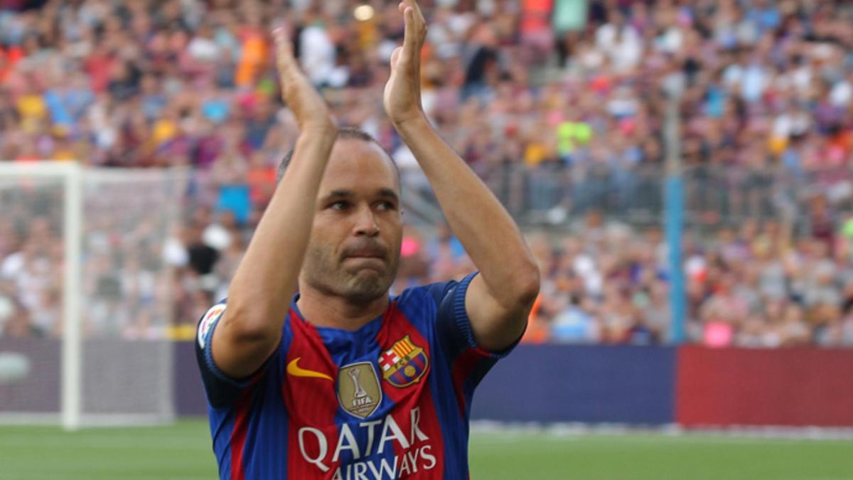 Andrés Iniesta, ídolo barcelonista y a un partido de los 600 oficiales. Mito