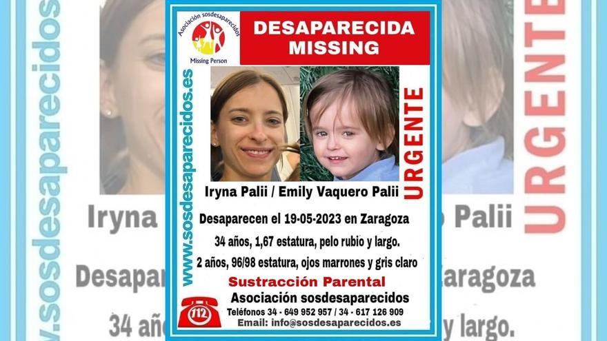 La madre de Emily, la niña secuestrada en Zaragoza, logra entrar en Ucrania con la menor