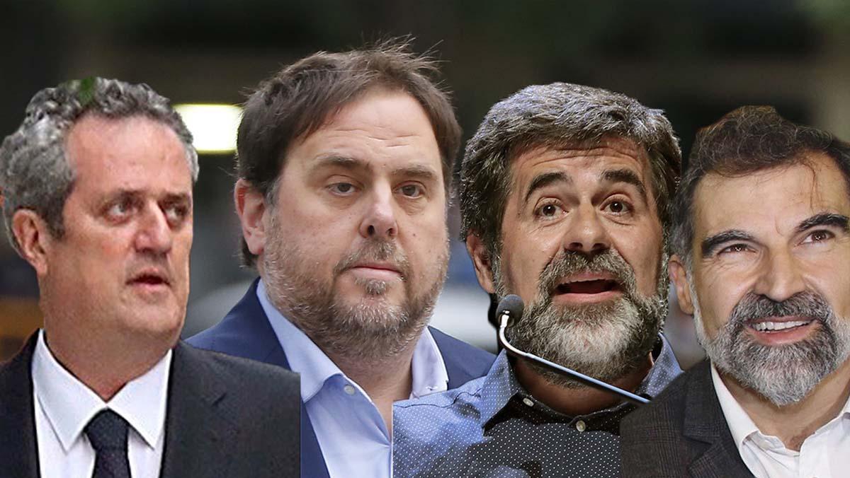 Junqueras, Forn i els Jordis seguiran a la presó.