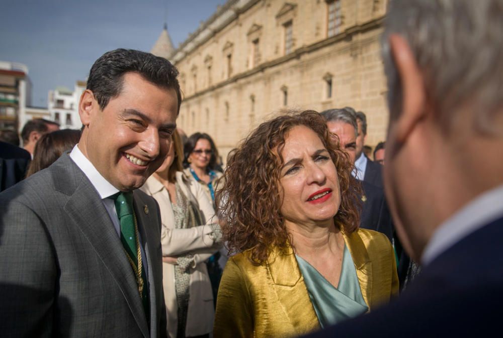 Actos institucionales con motivo del 28F en el Palacio de San Telmo