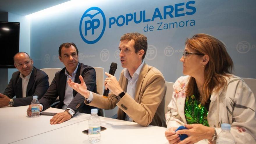 El PP de Zamora trabaja para que Pablo Casado visite la ciudad el sábado