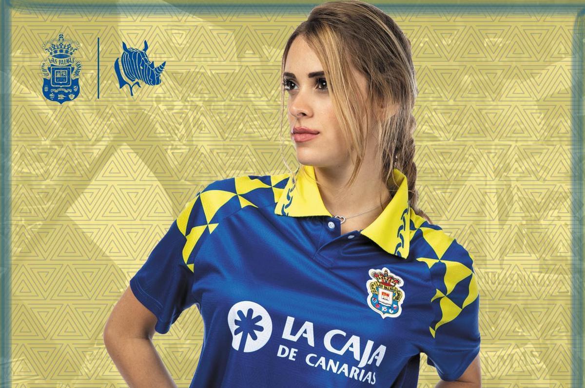 La 'Pintadera', camiseta mítica de los 90 lanzada por la UD Las Palmas y Coolligan.