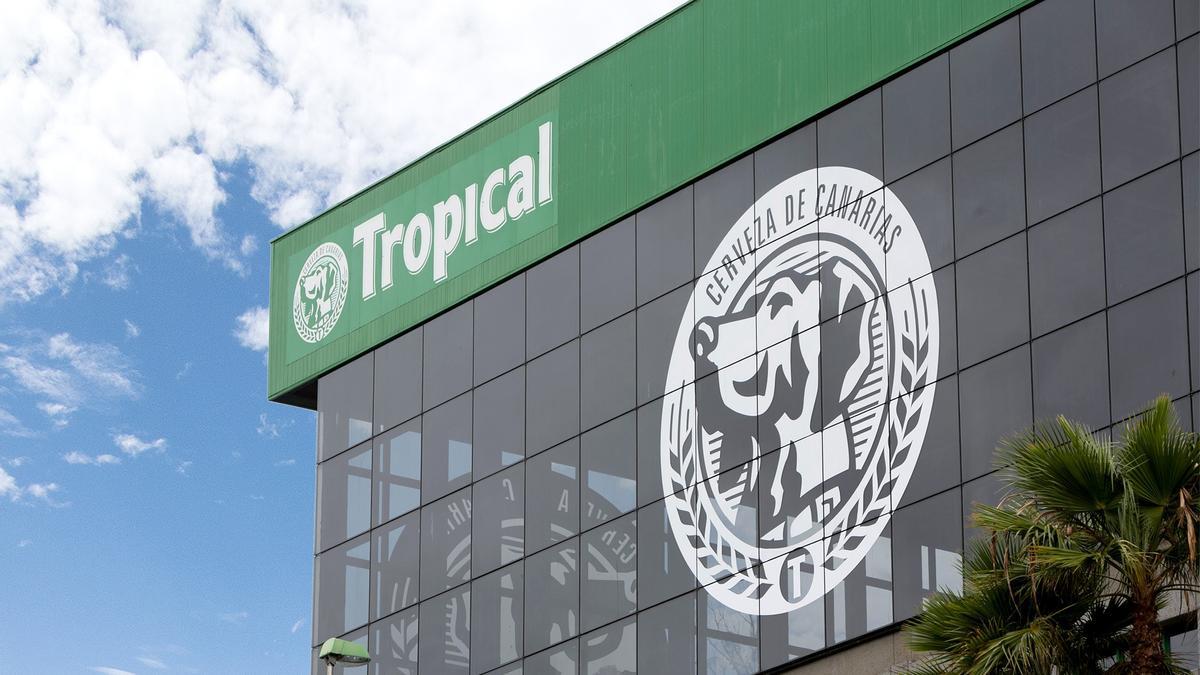 Imagen de la fábrica de Tropical, ubicada en Las Palmas de Gran Canaria (Gran Canaria).