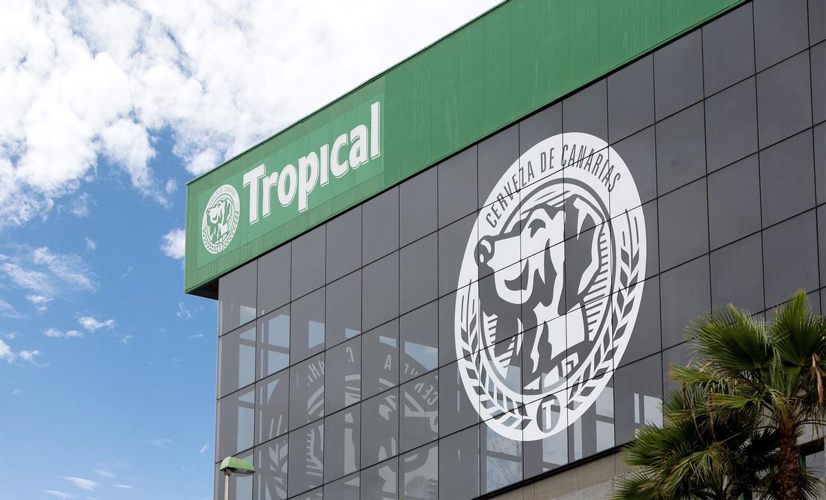 Imagen de la fábrica de Tropical, ubicada en Las Palmas de Gran Canaria (Gran Canaria).