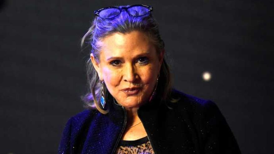 Carrie Fisher, un año de lágrimas por la princesa Leia