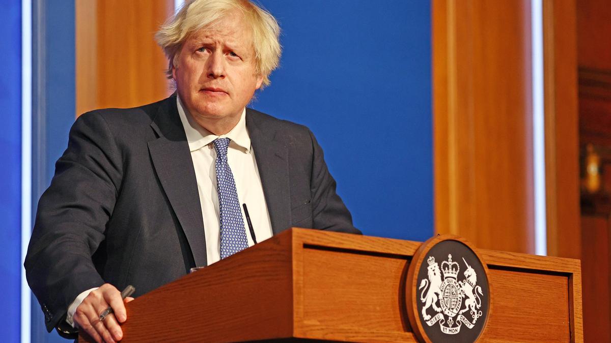 El primer ministro británico, Boris Johnson.