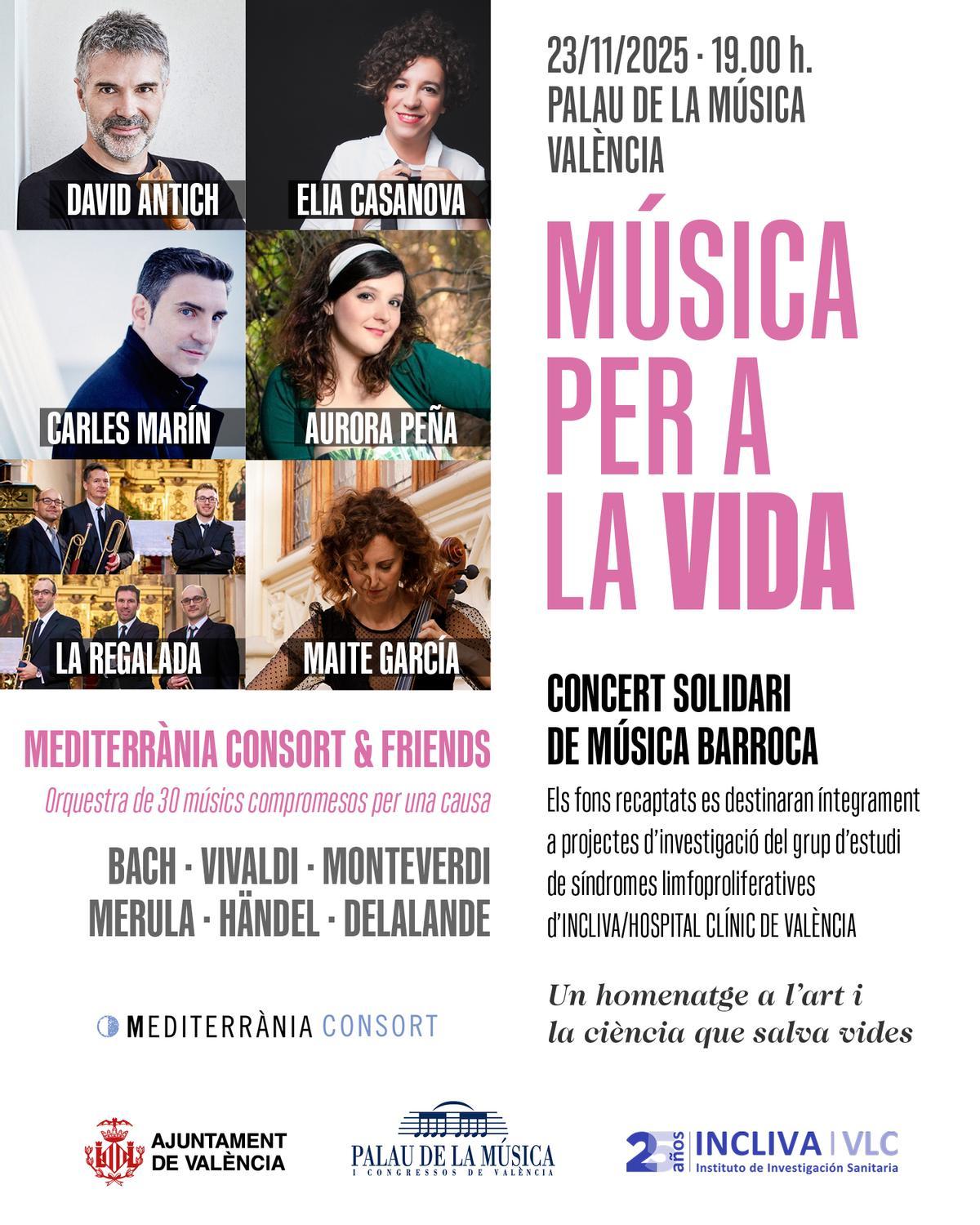 Cartel del concierto.