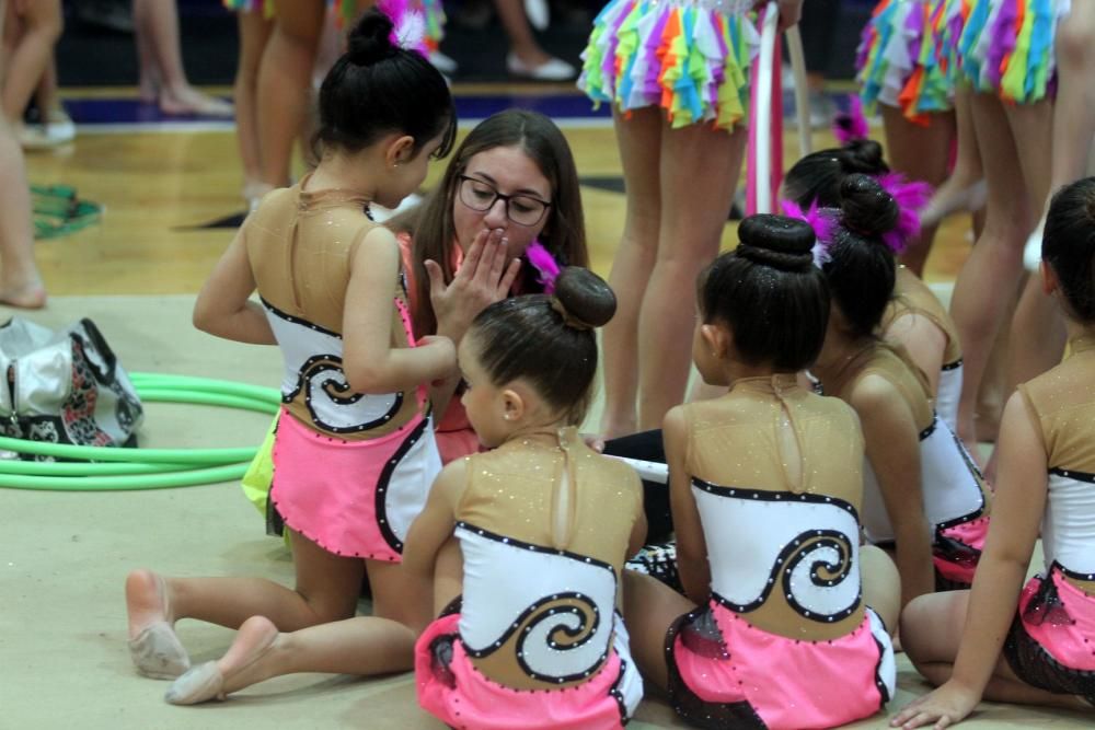 Cartagena celebra la primera jornada de la competición escolar de gimnasia rítmica con más de 1.000 participantes