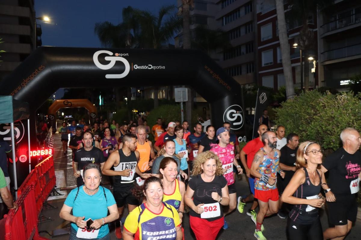 La XXIX edición de la carrera solidaria dio el pistoletazo de salida a las actividades del fin de semana en la noche del viernes.