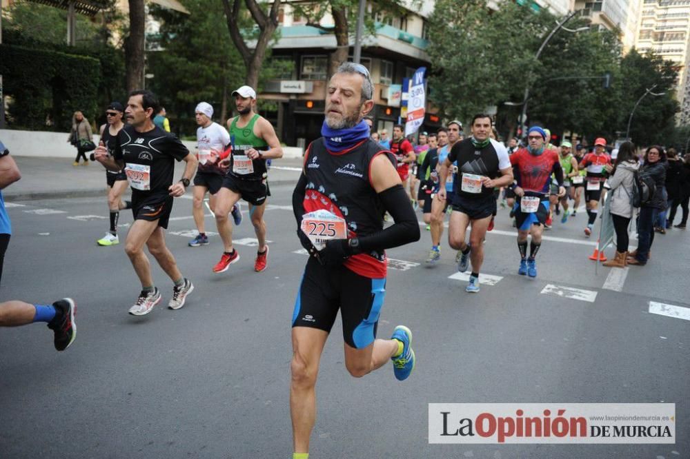 Murcia Maratón. Salida