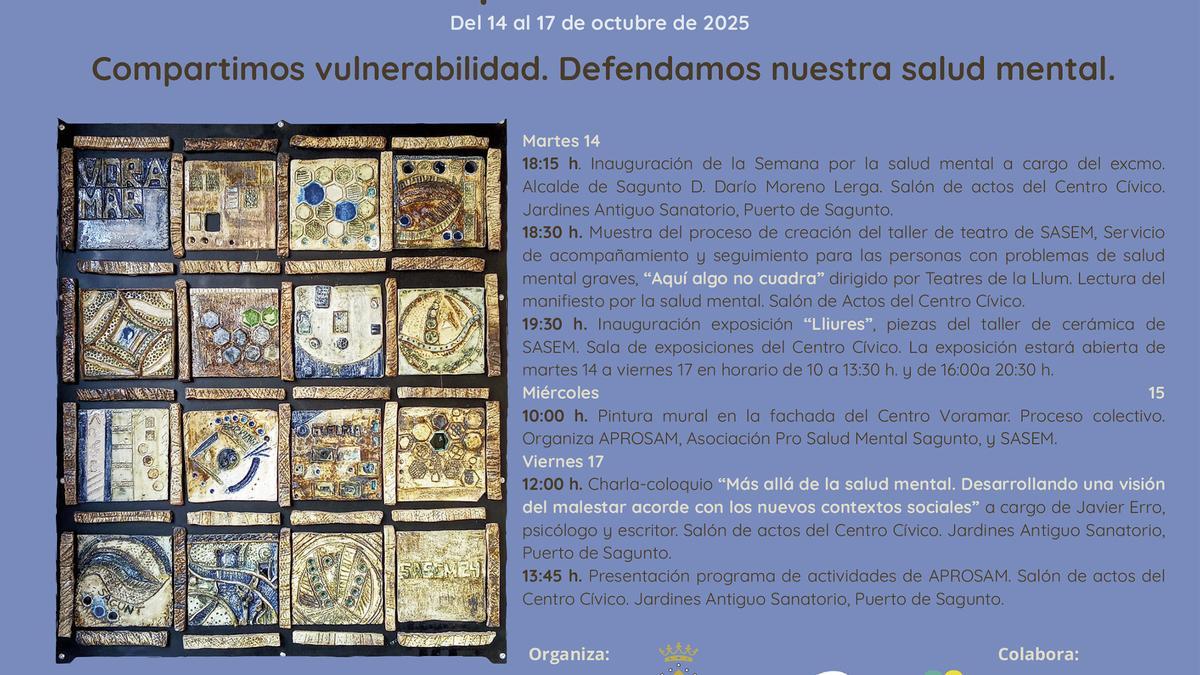 Cartel de la programación.