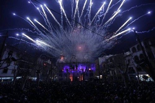 Sant Antoni 2014. Sa Pobla in Feierlaune